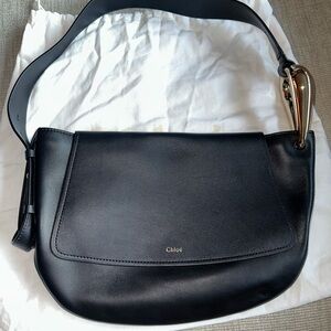 NWOT Authentic Chloe Kiss Leather Hobo